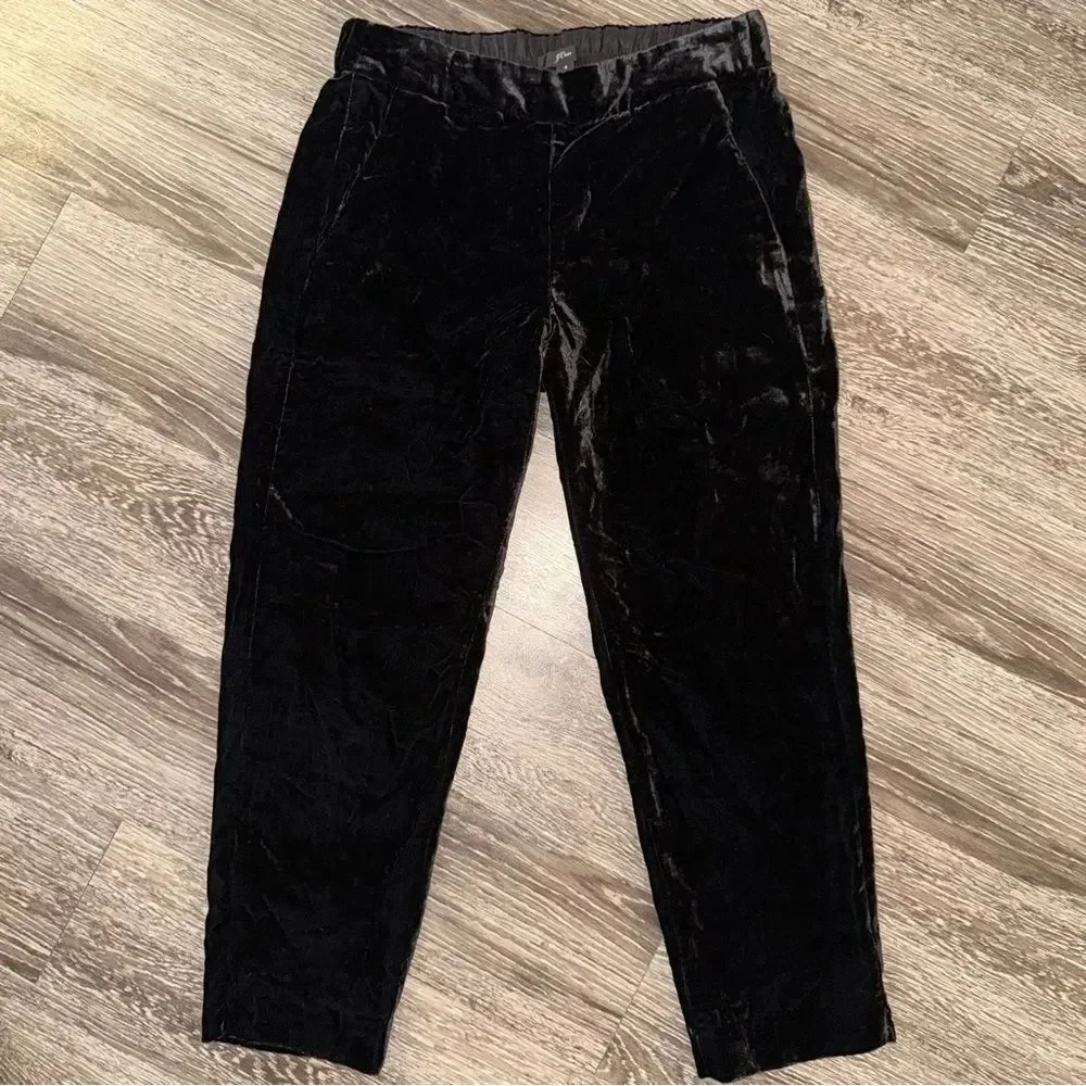 J. Crew Velour Pull On Pants